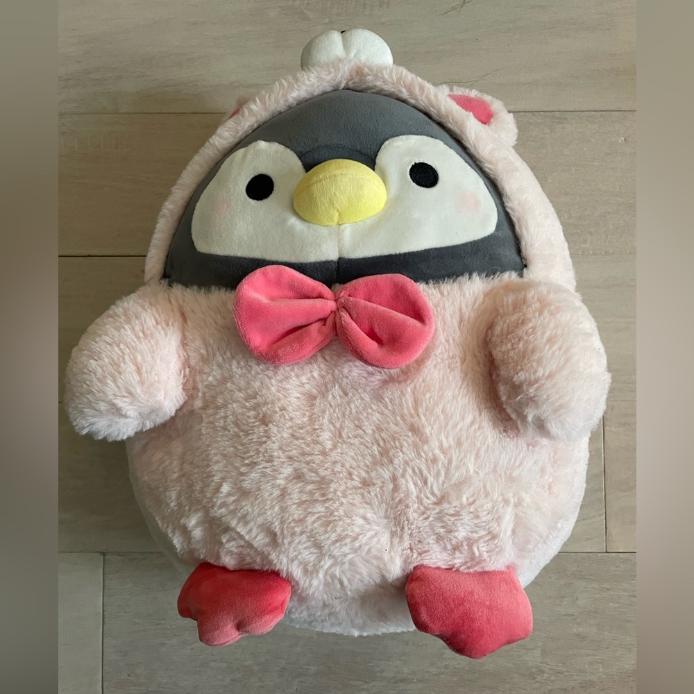 Takashoji Penguin in Rabbit Costume Plushie 15 in